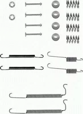 Accessory Kit, brake shoes