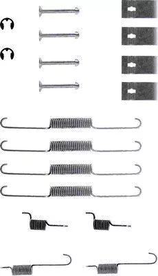 Accessory Kit, brake shoes