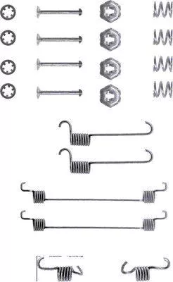 Accessory Kit, brake shoes