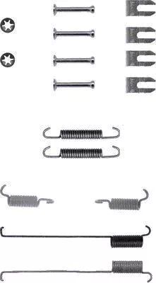 Accessory Kit, brake shoes