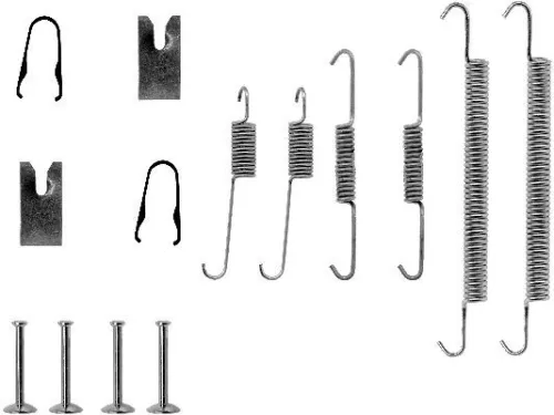 Accessory Kit, brake shoes