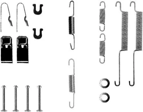 Accessory Kit, brake shoes