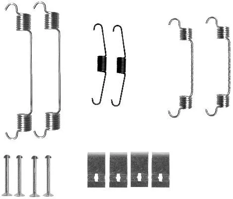 Accessory Kit, brake shoes