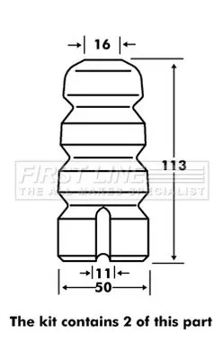 Shock Absorber Dust Cover Kit