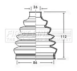 Front Rear Left Right Inner Outer Cv Boot Kit Fits Audi Seat Skoda Volvo Vw A4 A