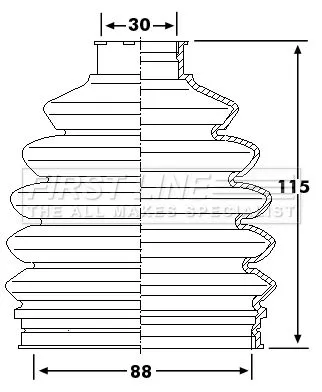Front Left Or Right Outer Cv Boot Kit Fits Mercedes A-class B-class