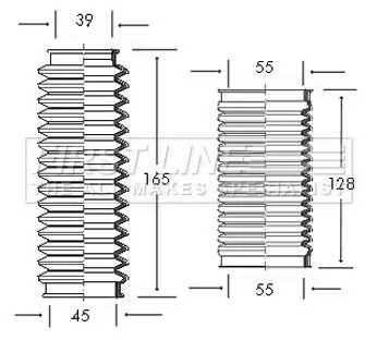Front Left Or Right Steering Rack Boot Fits Bmw 3