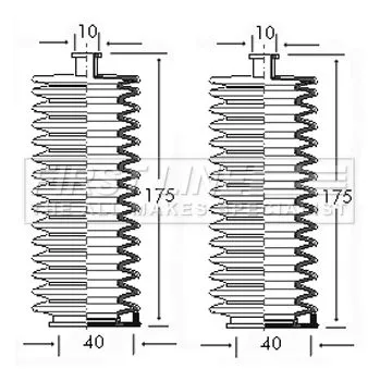 Front Left Or Right Steering Rack Boot Fits Citroën Peugeot Talbot 205 305 306 3