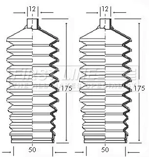 Front Left Or Right Steering Rack Boot Fits Opel Vauxhall Combo Corsa Corsavan N
