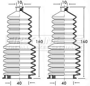 Front Left Or Right Steering Rack Boot Fits Renault 11 19 21 25 5 9 Clio Espace 