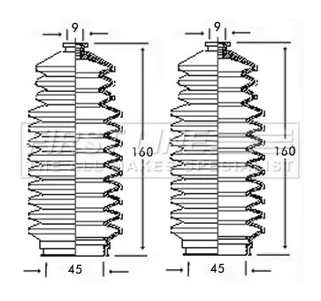 Front Left Or Right Steering Rack Boot Fits Nissan 200sx Maxima Primera