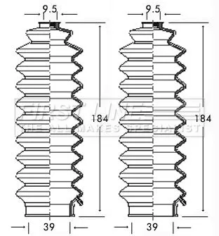 Front Left Or Right Steering Rack Boot Fits Honda Rover 800 Accord Civic Crx Int