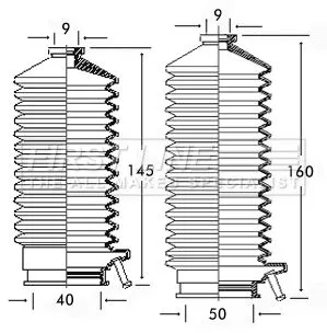 Front Left Or Right Steering Rack Boot Fits Nissan Bluebird Silvia