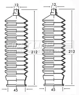 Front Left Or Right Steering Rack Boot Fits Chevrolet Daewoo Mazda 323 323 C 323