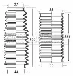 Front Left Or Right Steering Rack Boot Fits Bmw 3