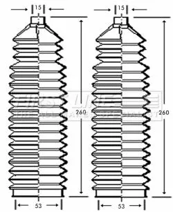 Front Left Or Right Steering Rack Boot Fits Fiat Peugeot Boxer Ducato