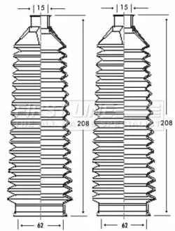 Front Left Or Right Steering Rack Boot Fits Ford Transit