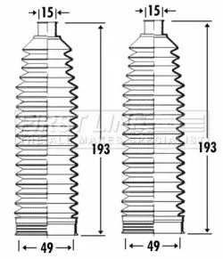 Front Left Or Right Steering Rack Boot Fits Audi Cupra Seat Skoda Vw A3 Alhambra