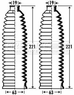 Front Left Or Right Steering Rack Boot Fits Audi A6 A6 Allroad