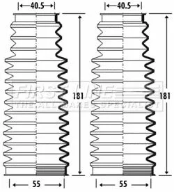Front Left Or Right Steering Rack Boot Fits Bmw 3 Z4