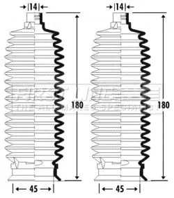 Front Left Or Right Steering Rack Boot Fits Hyundai Kia I10 Picanto