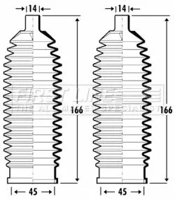 Front Left Or Right Steering Rack Boot Fits Nissan Renault Clio Micra Modus / Gr