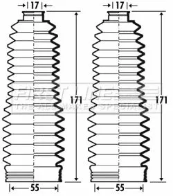 Front Left Or Right Steering Rack Boot Fits Toyota Avensis Corolla