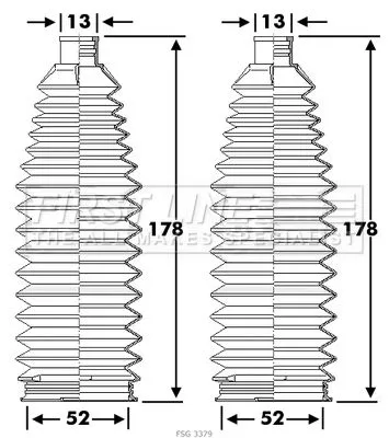 Front Left Or Right Steering Rack Boot Fits Toyota Mr2 Yaris Yaris Verso