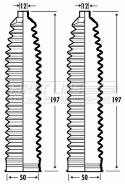 Front Left Or Right Steering Rack Boot Fits Opel Vauxhall Combo Corsa Corsavan