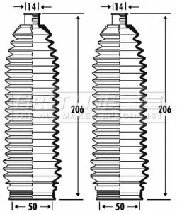 Front Left Or Right Steering Rack Boot Fits Volvo Xc90