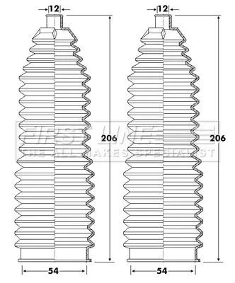 Front Left Or Right Steering Rack Boot Fits Renault Fluence Megane Megane Cc Scé