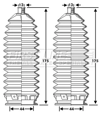Front Left Or Right Steering Rack Boot Fits Fiat Suzuki Sedici Sx4