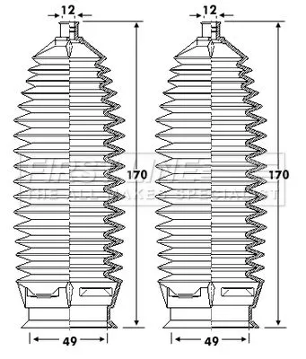 Front Left Or Right Steering Rack Boot Fits Hyundai Kia Cee'd I10 I30 Pro Cee'd 