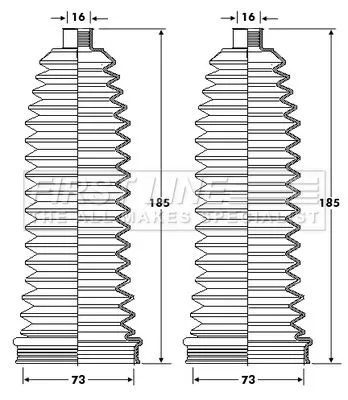 Front Left Or Right Steering Rack Boot Fits Alfa Romeo Giulietta
