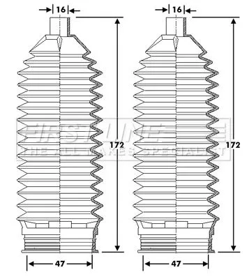 Front Left Or Right Steering Rack Boot Fits Hyundai Kia I20 Ix20 Rio Soul Venga