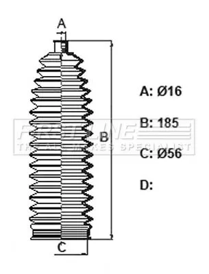 Front Left Or Right Steering Rack Boot Fits Land Rover Range Rover Sport