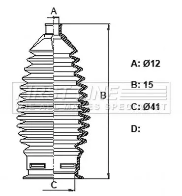 Front Left Or Right Steering Rack Boot Fits Suzuki Baleno Liana