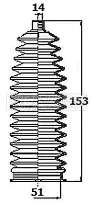 Front Left Or Right Steering Rack Boot Fits Mini Mini Mini Clubman Mini Clubvan 
