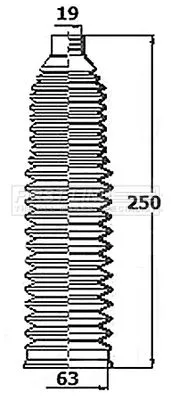 Front Left Or Right Steering Rack Boot Fits Audi Seat A4 Exeo