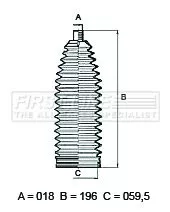 Front Left Or Right Steering Rack Boot Fits Peugeot 508 508 Sw