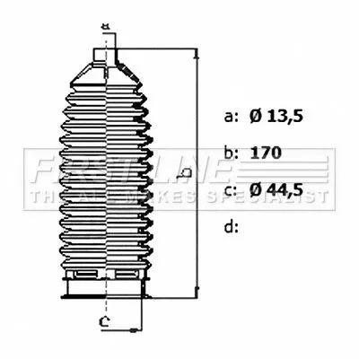 Front Left Or Right Steering Rack Boot Fits Suzuki Swift Sx4 S-cross Vitara