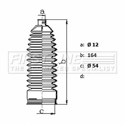 Front Left Or Right Steering Rack Boot Fits Suzuki Celerio