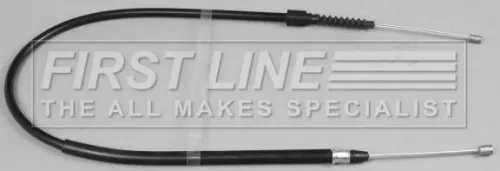 FIRST LINE FIRST LINE FKB2320 Centre Front Rear Left Handbrake Cable For Opel Vauxhall Corsa Corsavan Tigra 