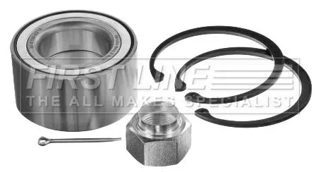 FIRST LINE FIRST LINE FBK067 Front Rear Wheel Bearing Kit Fits Daewoo Lotus Opel Rover Tata Vauxhall Ascona A 