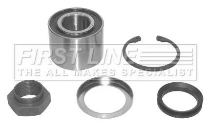 FIRST LINE FIRST LINE FBK080 Rear Wheel Bearing Kit Fits Citroën Dacia Peugeot 106 106 Van 205 306 309 Ax Bx  
