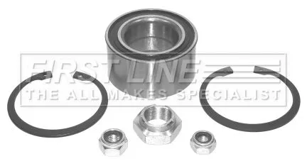 FIRST LINE FIRST LINE FBK082 Front Rear Wheel Bearing Kit Fits Audi 100 200 80 90 Coupe Quattro 