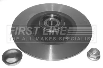 FIRST LINE FIRST LINE FBK1074 Rear Wheel Bearing Kit Fits Renault Clio Megane Modus / Grand Modus Twingo Wind 