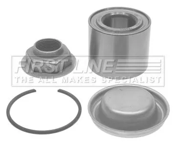 FIRST LINE FIRST LINE FBK1107 Rear Wheel Bearing Kit Fits Citroën Peugeot 208 301 C-elysee C3 C4 Cactus Ds3 