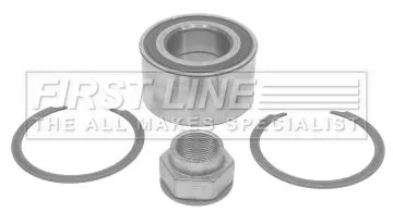 FIRST LINE FIRST LINE FBK1164 Front Wheel Bearing Kit Fits Alfa Romeo Lancia Opel Vauxhall 145 146 Adam Corsa  