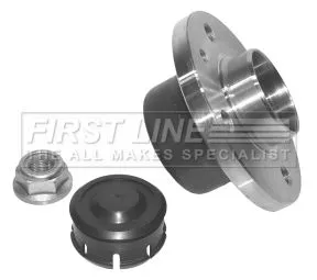 FIRST LINE FIRST LINE FBK713 Rear Wheel Bearing Kit Fits Peugeot Renault 306 Laguna 